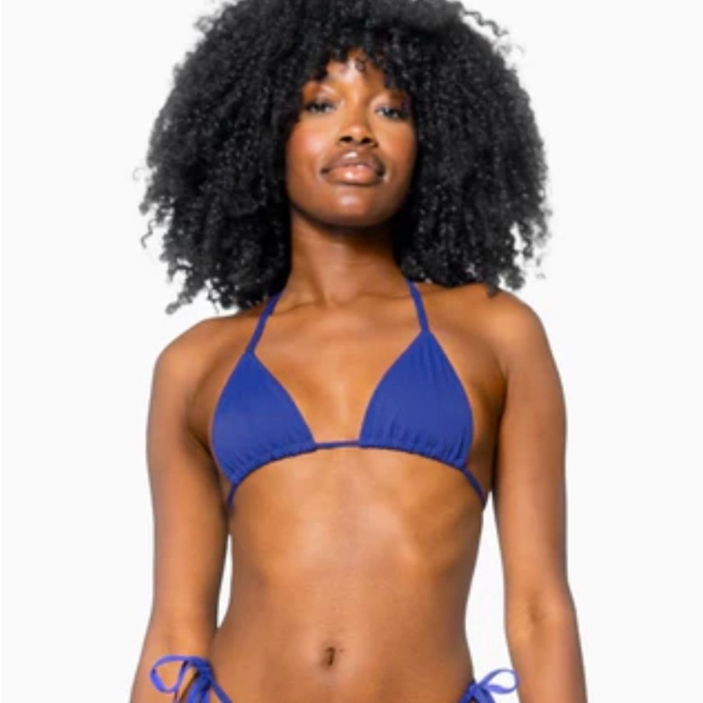 437 The Sanders Top In Cobalt NWT Size S